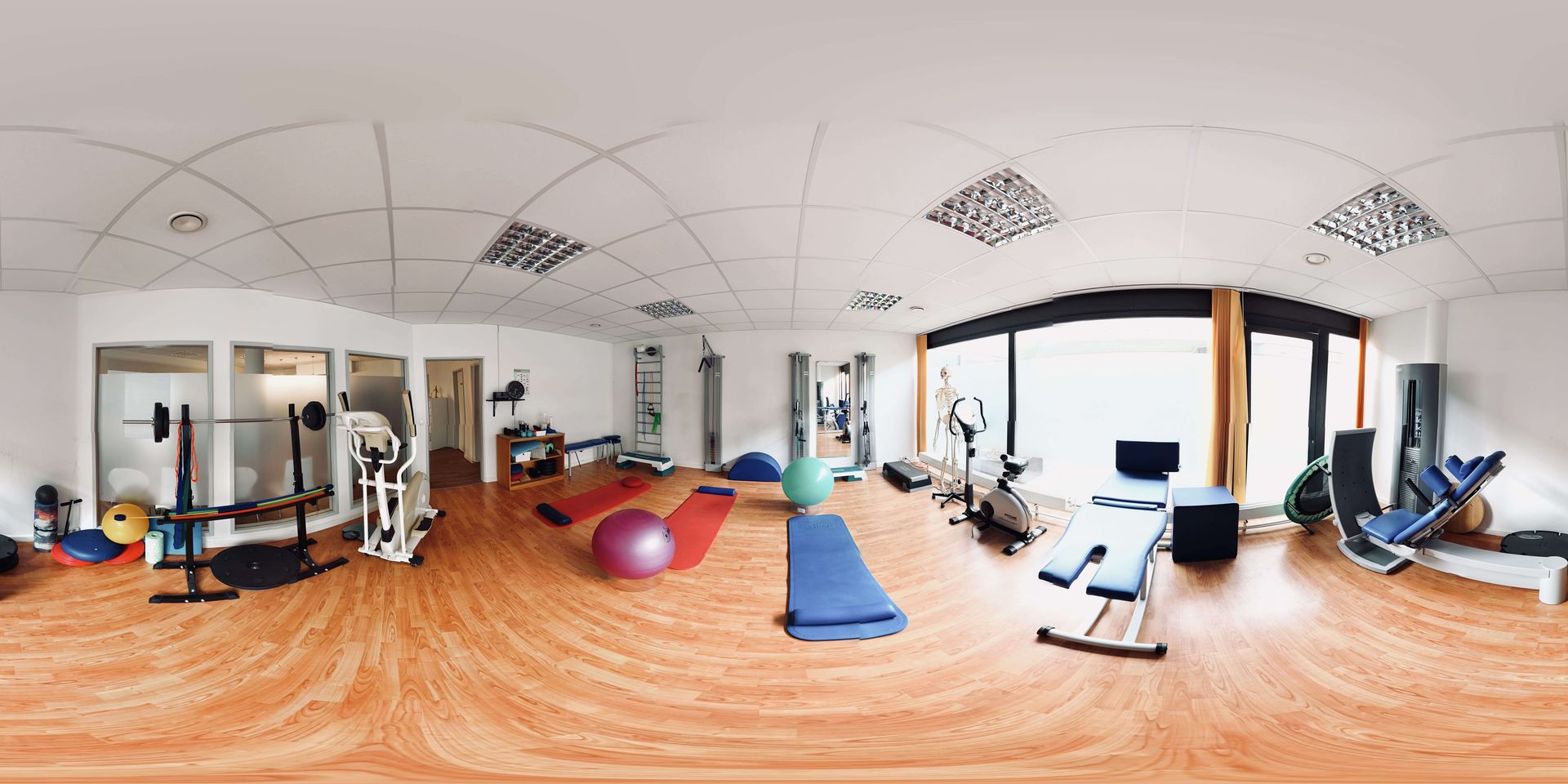 Trainingsbereich der Praxis PhysioMed